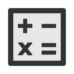 calculator, math, calculate, accounting, numbers, finance - Ant Design Icons - AiTwotoneCalculator - SVG | WEBP | PNG | JPG - Icon free download