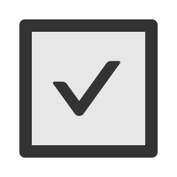 check, square, checkbox, form, select, complete, done, status - Ant Design Icons - AiTwotoneCheckSquare - SVG | WEBP | PNG | JPG - Icon free download