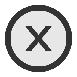 close, circle, exit, cancel, error, remove, delete, status - Ant Design Icons - AiTwotoneCloseCircle - SVG | WEBP | PNG | JPG - Icon free download