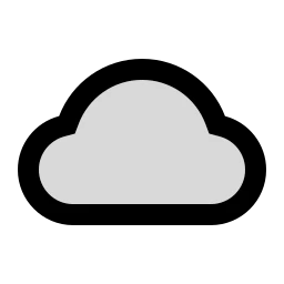 cloud, weather, storage, backup, sync, online, system, files - Ant Design Icons - AiTwotoneCloud - SVG | WEBP | PNG | JPG - Icon free download