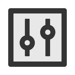 control, settings, adjust, sliders, system, options, interface, management - Ant Design Icons - AiTwotoneControl - SVG | WEBP | PNG | JPG - Icon free download