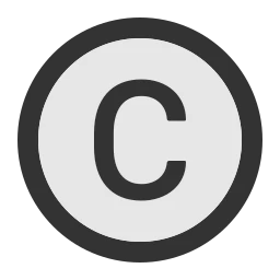 copyright, circle, legal, symbol, trademark, rights, business, intellectual - Ant Design Icons - AiTwotoneCopyrightCircle - SVG | WEBP | PNG | JPG - Icon free download