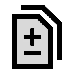 diff, compare, changes, file-diff, version, merge, edit - Ant Design Icons - AiTwotoneDiff - SVG | WEBP | PNG | JPG - Icon free download