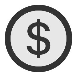 dollar, usd, money, price, currency, payment, finance - Ant Design Icons - AiTwotoneDollar - SVG | WEBP | PNG | JPG - Icon free download