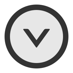 down, arrow, circle, navigate, direction, scroll, move - Ant Design Icons - AiTwotoneDownCircle - SVG | WEBP | PNG | JPG - Icon free download