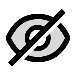 eye, invisible, hide, password, private, view-off, conceal - Ant Design Icons - AiTwotoneEyeInvisible - SVG | WEBP | PNG | JPG - Icon free download
