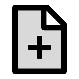 file, add, new, document, create, upload, plus - Ant Design Icons - AiTwotoneFileAdd - SVG | WEBP | PNG | JPG - Icon free download