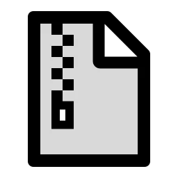 file, zip, archive, compressed, package, bundle, data - Ant Design Icons - AiTwotoneFileZip - SVG | WEBP | PNG | JPG - Icon free download