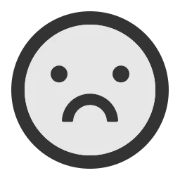 frown, sad, unhappy, mood, face, emotion - Ant Design Icons - AiTwotoneFrown - SVG | WEBP | PNG | JPG - Icon free download