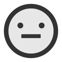 meh, neutral, face, emoji, expression, indifferent, mood - Ant Design Icons - AiTwotoneMeh - SVG | WEBP | PNG | JPG - Icon free download