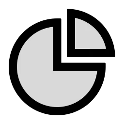 pie, chart, analytics, stats, data, report, graph - Ant Design Icons - AiTwotonePieChart - SVG | WEBP | PNG | JPG - Icon free download