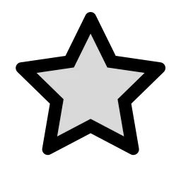 star, favorite, rate, rating, bookmark, highlight - Ant Design Icons - AiTwotoneStar - SVG | WEBP | PNG | JPG - Icon free download