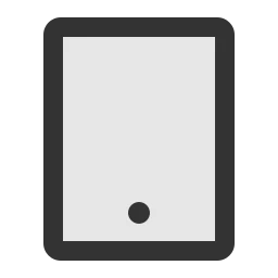 tablet, device, screen, mobile, touch, display - Ant Design Icons - AiTwotoneTablet - SVG | WEBP | PNG | JPG - Icon free download