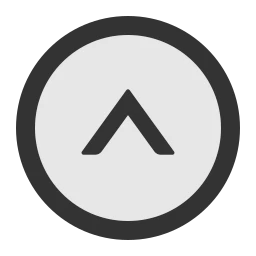 up, arrow, up-circle, direction, navigate, scroll - Ant Design Icons - AiTwotoneUpCircle - SVG | WEBP | PNG | JPG - Icon free download