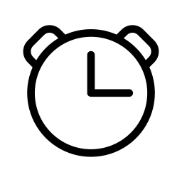 alarm, on, alarm on, clock, active alert, timer, schedule, reminder, wake up, notification, time management, productivity, status active, ui control, toolbar, header action, bell, timed alert, alarm enabled, ios, android, web ui - Circum Icons - CiAlarmOn - SVG | WEBP | PNG | JPG - Icon free download